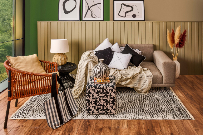 Siyah ve beyazın zamansız uyumu: Evidea Elegant Curves Koleksiyonu!