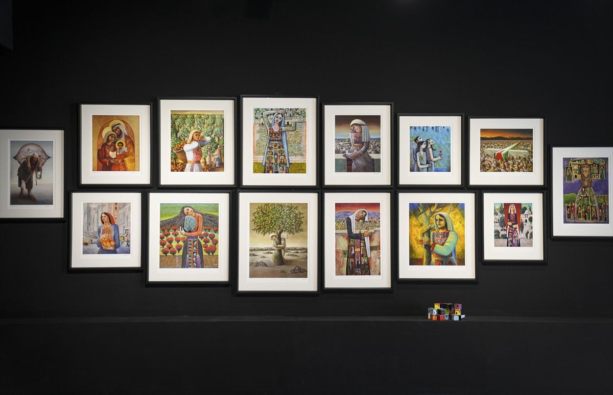 Filistinli sanatçıların eserleri, İstanbul’da sergileniyor Filistinli sanatçıların eserleri, İstanbul’da sergileniyor