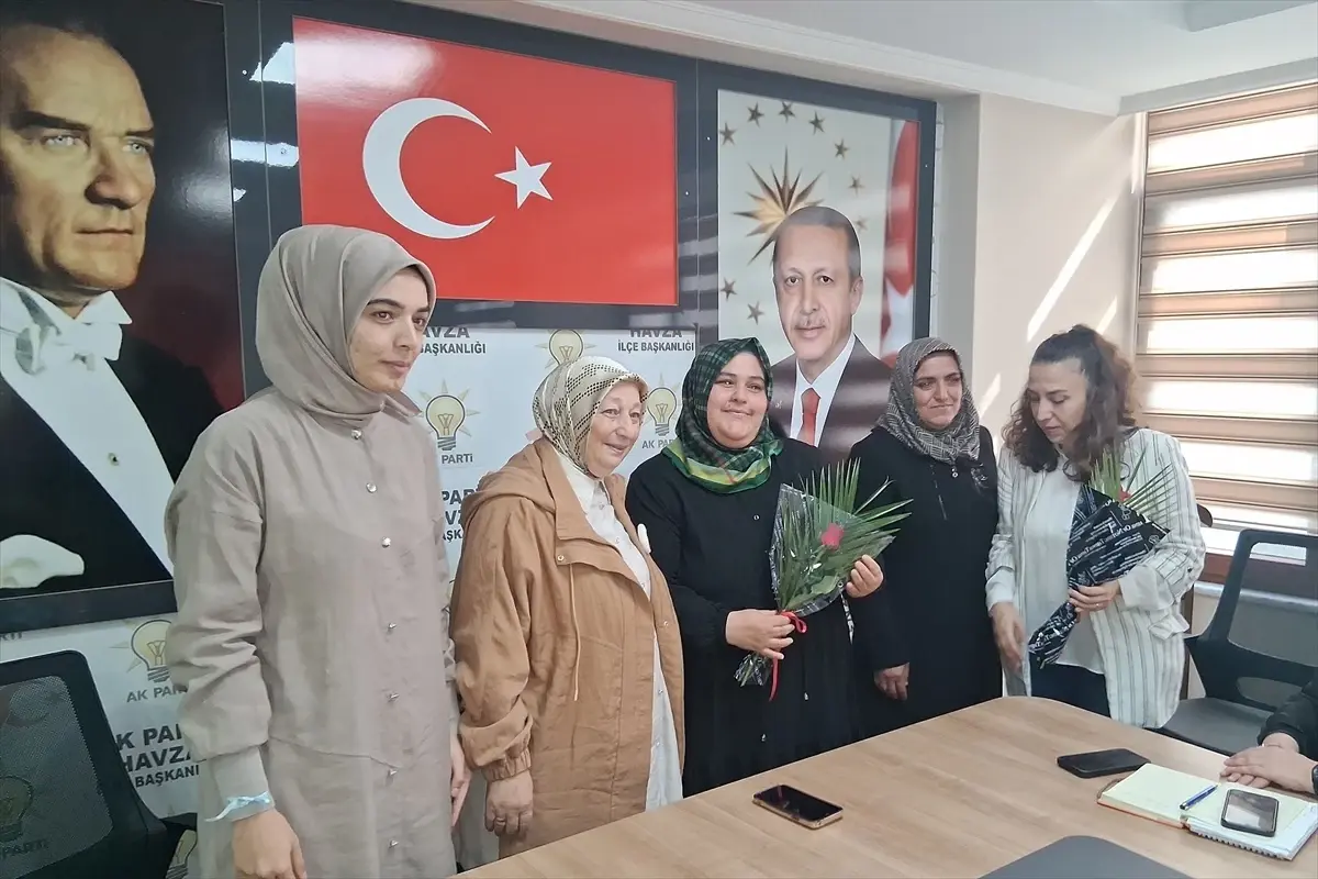 AK Parti Havza Kadın Kolları Toplantısı Gerçekleşti