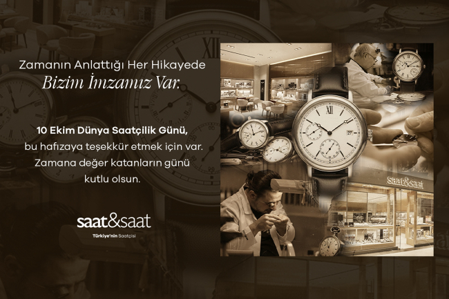 Saat&Saat Dünya Saatçilik Günü’nü Özel Bir Kampanya ile Kutluyor