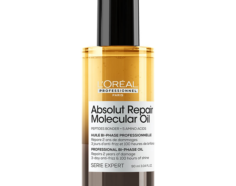 L’Oréal Professionnel Absolut Repair Molecular Serisi’nin Yeni Üyesi: Absolut Repair Molecular Oil