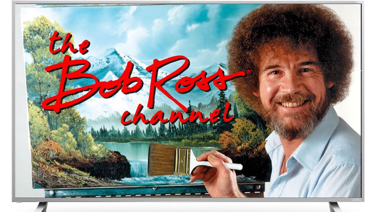 Ünlü ressam Bob Ross’un tabloları satışa çıkıyor