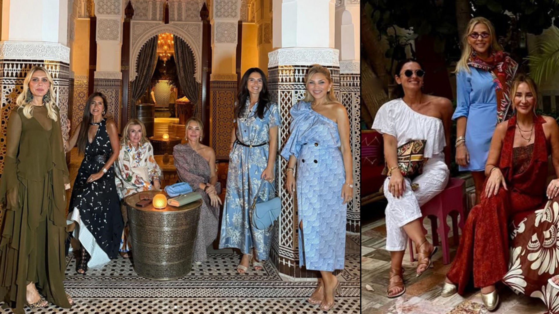 Dostlarıyla Marakeş’i gezdi Dostlarıyla Marakeş’i gezdi