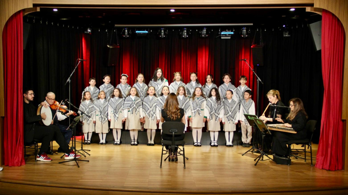 İstanbul’da Türk Müziği İlkokulunda çocuklar Gazze yararına konser düzenledi