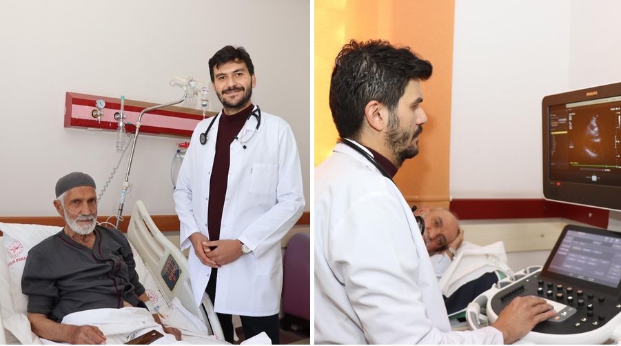 Oltu Devlet Hastanesinde ilk kez perikardiyosentez işlemi yapıldı