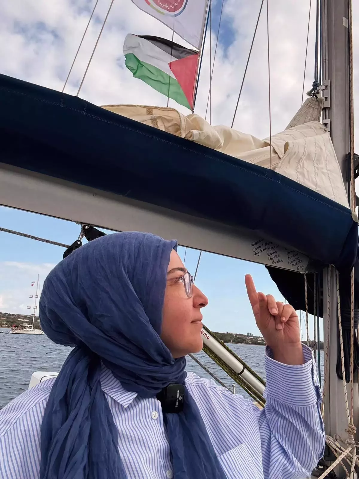 Gazeteci Semanur Sönmez Yaman’ın Gazze Yolculuğu: Sevdiklerinin İsimleriyle İlerleyecek