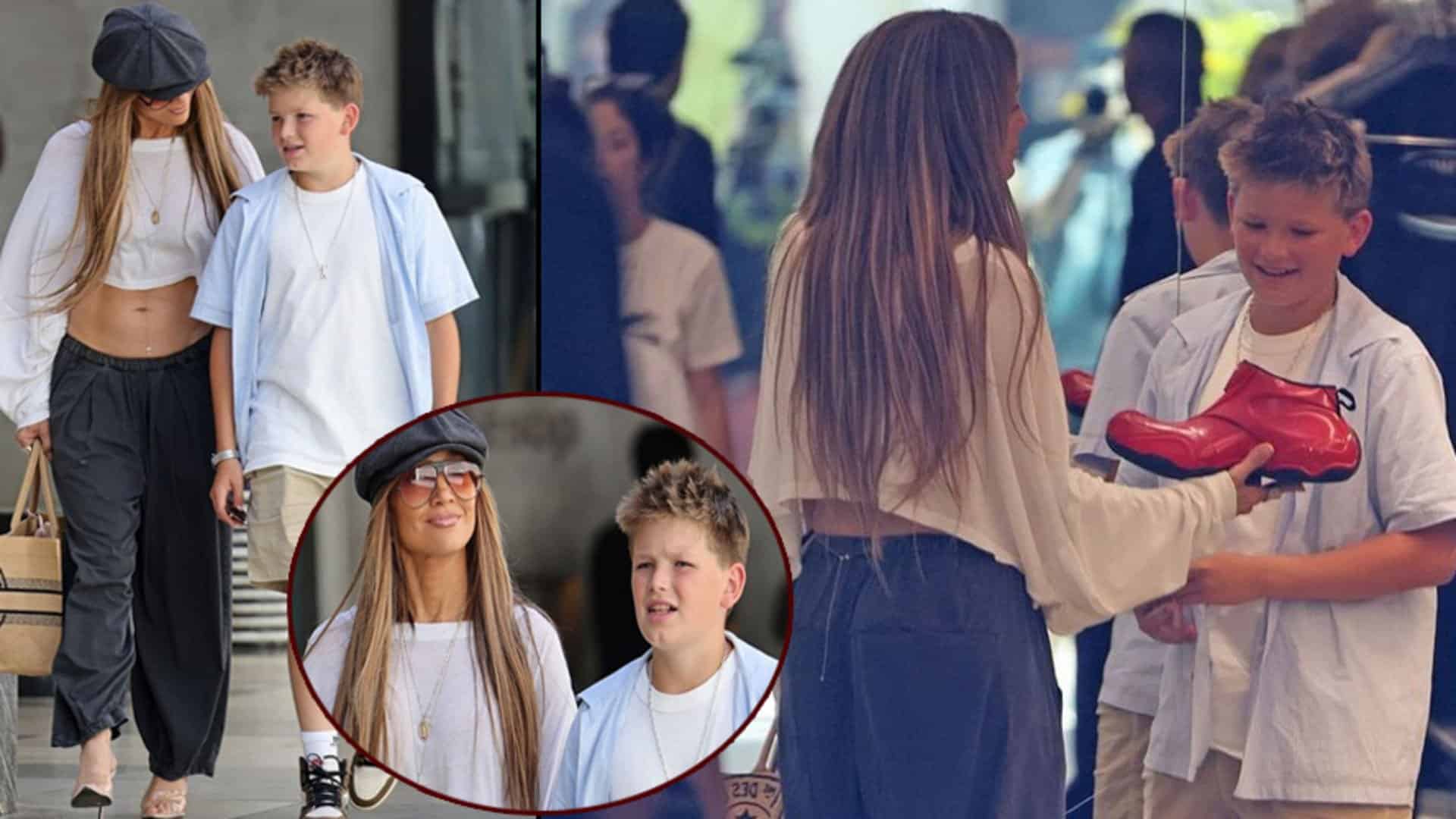 Jennifer Lopez, Ben Affleck’in Oğlu ile Alışverişte…