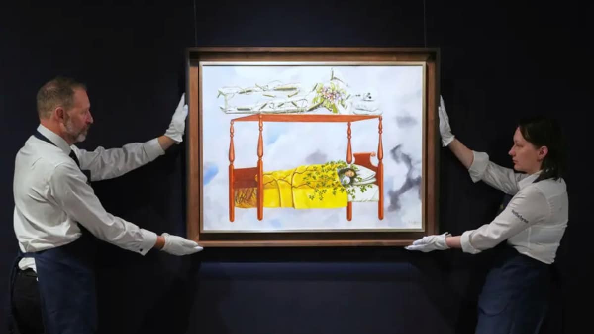 Frida Kahlo’nun tablosu 54,66 milyon dolara satıldı