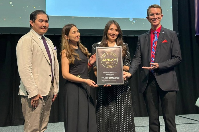 Air Astana, APEX Tarafından Orta Asya’nın En İyi Havayolu…