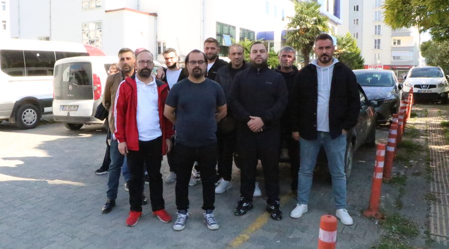 Samsun’da Özel Hastane Çalışanları Maaş İçin Eylem Düzenledi